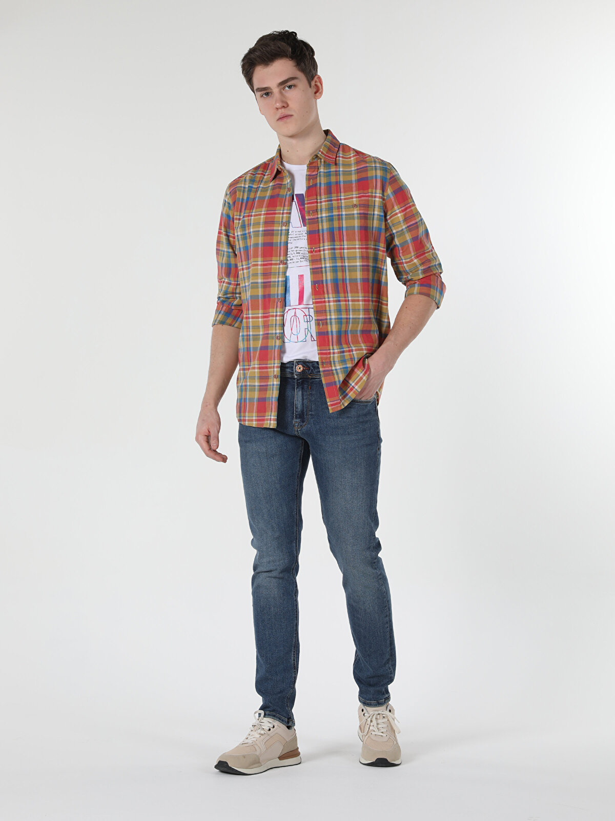 

Джинсы мужские Colin's CL1057858_Q1.V1_DN41247 голубые 34-32, Голубой, CL1057858_Q1.V1_DN41247