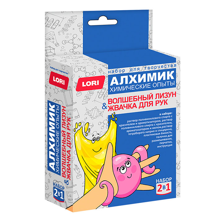 

LORI 2 в 1 "Волшебный лизун и Жвачка для рук"