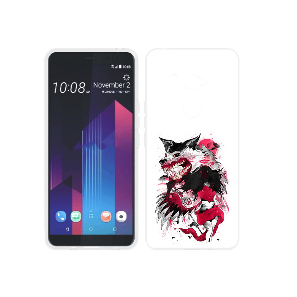 

Чехол MyPads Tocco для HTC U11 EYEs красная шапочка, Прозрачный, Tocco