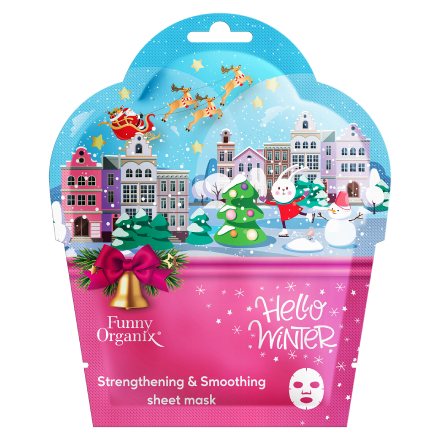 

Набор, Funny Organix, Маска для лица «Укрепление и разглаживание», 22 г, 2 шт.