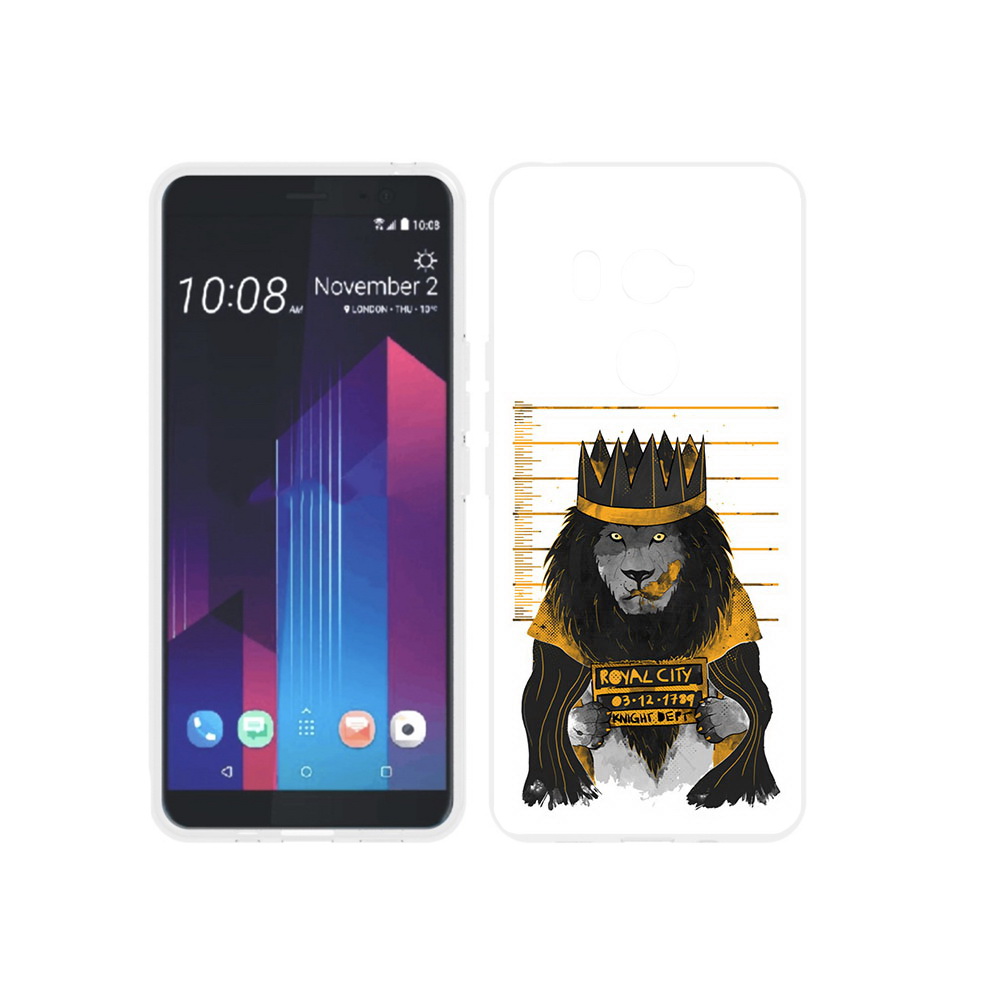

Чехол MyPads Tocco для HTC U11 EYEs лев в законе, Прозрачный, Tocco