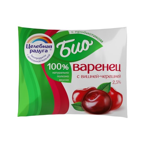 

Варенец Целебная радуга вишня-черешня 2,5% 250 мл