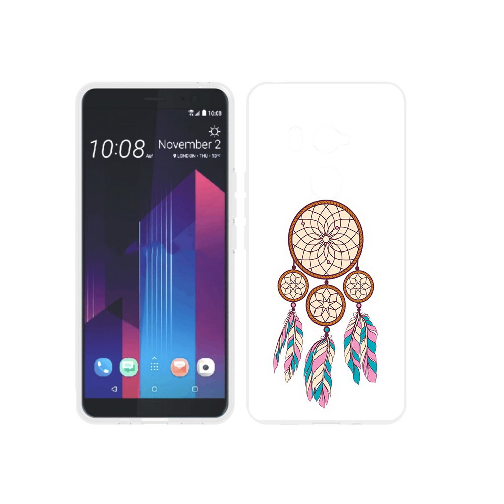 

Чехол MyPads Tocco для HTC U11 EYEs ловец снов бежевый, Прозрачный, Tocco