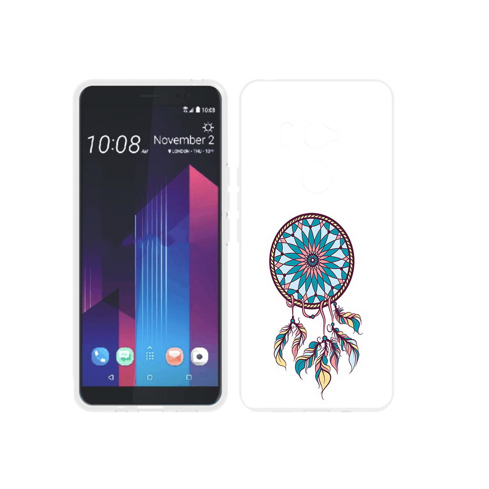 

Чехол MyPads Tocco для HTC U11 EYEs ловец снов синий, Прозрачный, Tocco