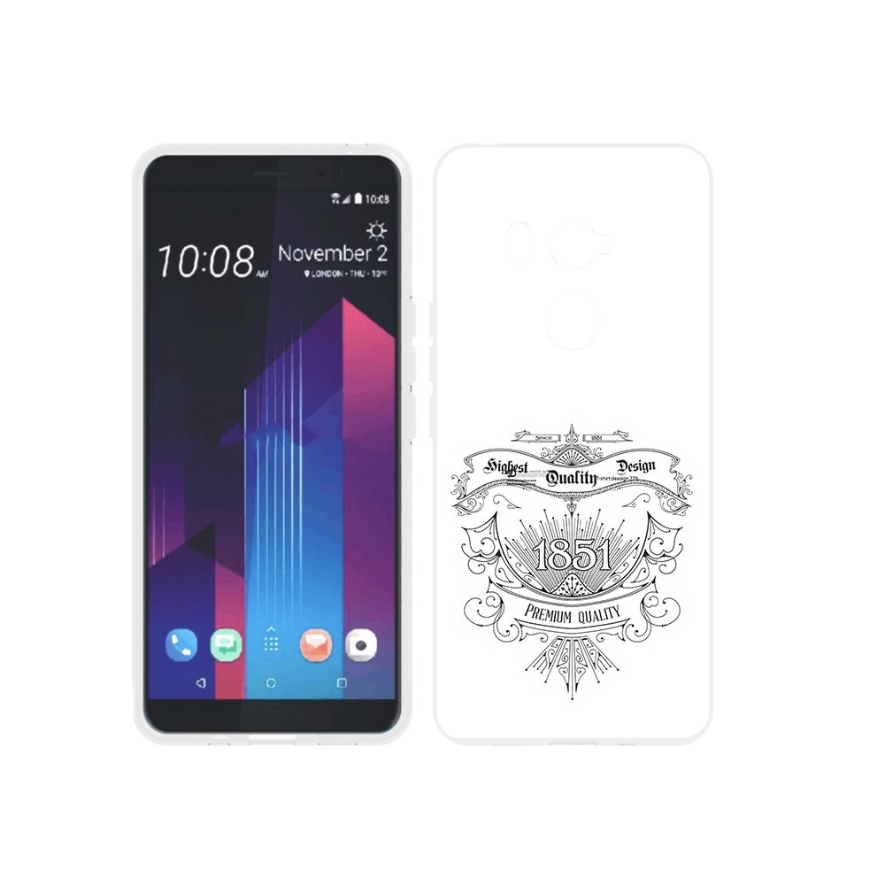 

Чехол MyPads Tocco для HTC U11 EYEs логотип 1851 год, Прозрачный, Tocco