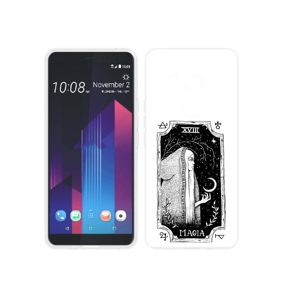 

Чехол MyPads Tocco для HTC U11 EYEs лунная магия, Прозрачный, Tocco