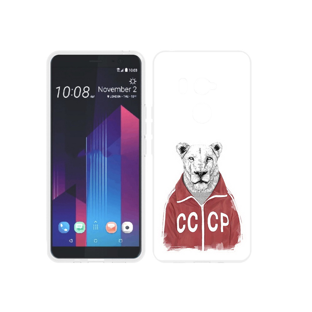 

Чехол MyPads Tocco для HTC U11 EYEs львица ссср, Прозрачный, Tocco