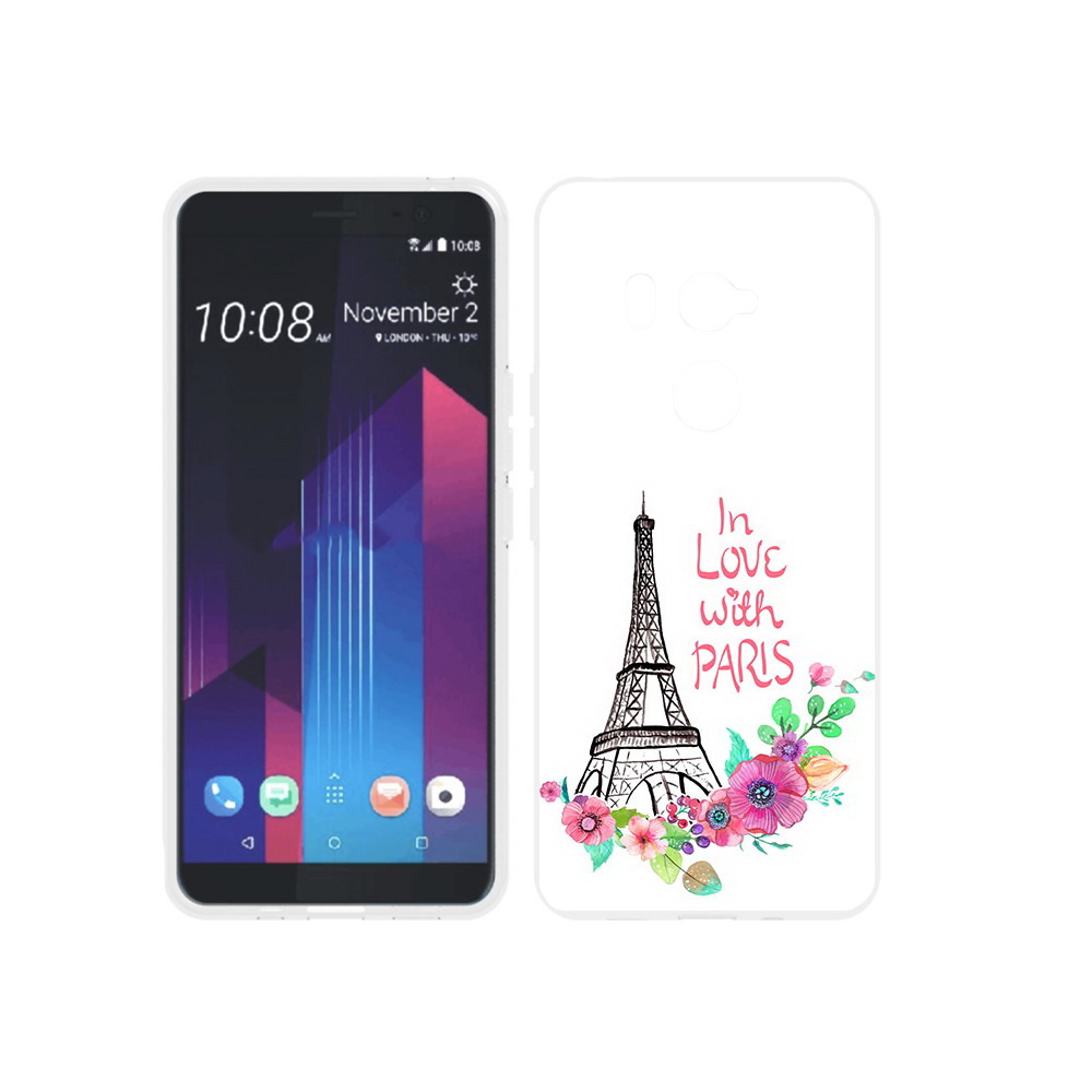 

Чехол MyPads Tocco для HTC U11 EYEs любимый париж, Прозрачный, Tocco