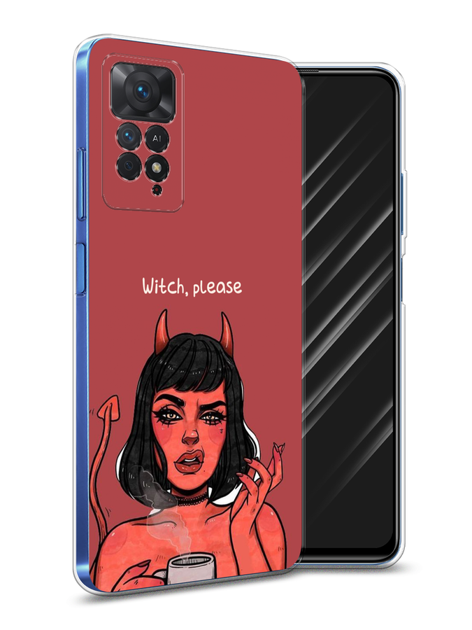 

Чехол Awog на Xiaomi Redmi Note 11E Pro "Evil Girl", Разноцветный, 314750-6