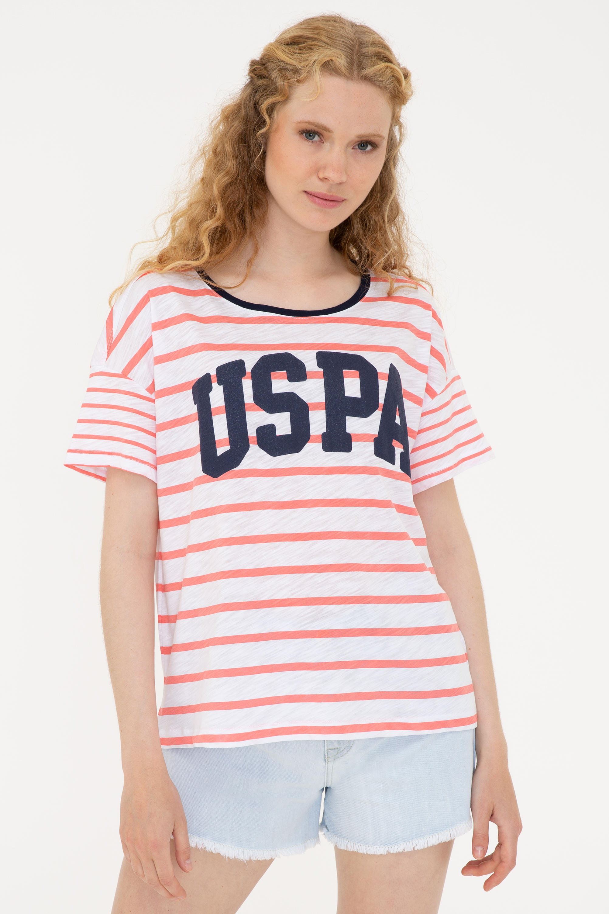 фото Футболка женская u.s. polo assn. g082gl0110gizci белая m