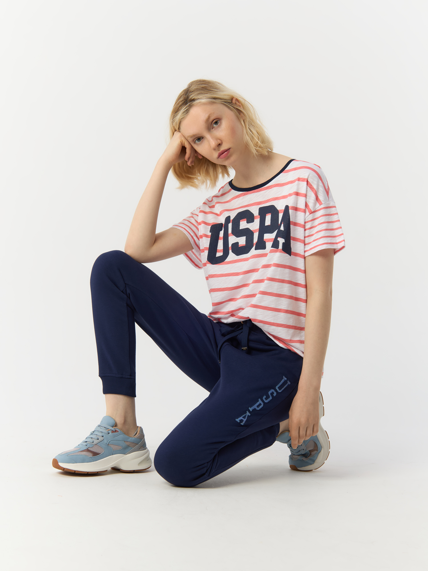 Футболка женская U.S. POLO Assn. G082GL0110GIZCI белая S