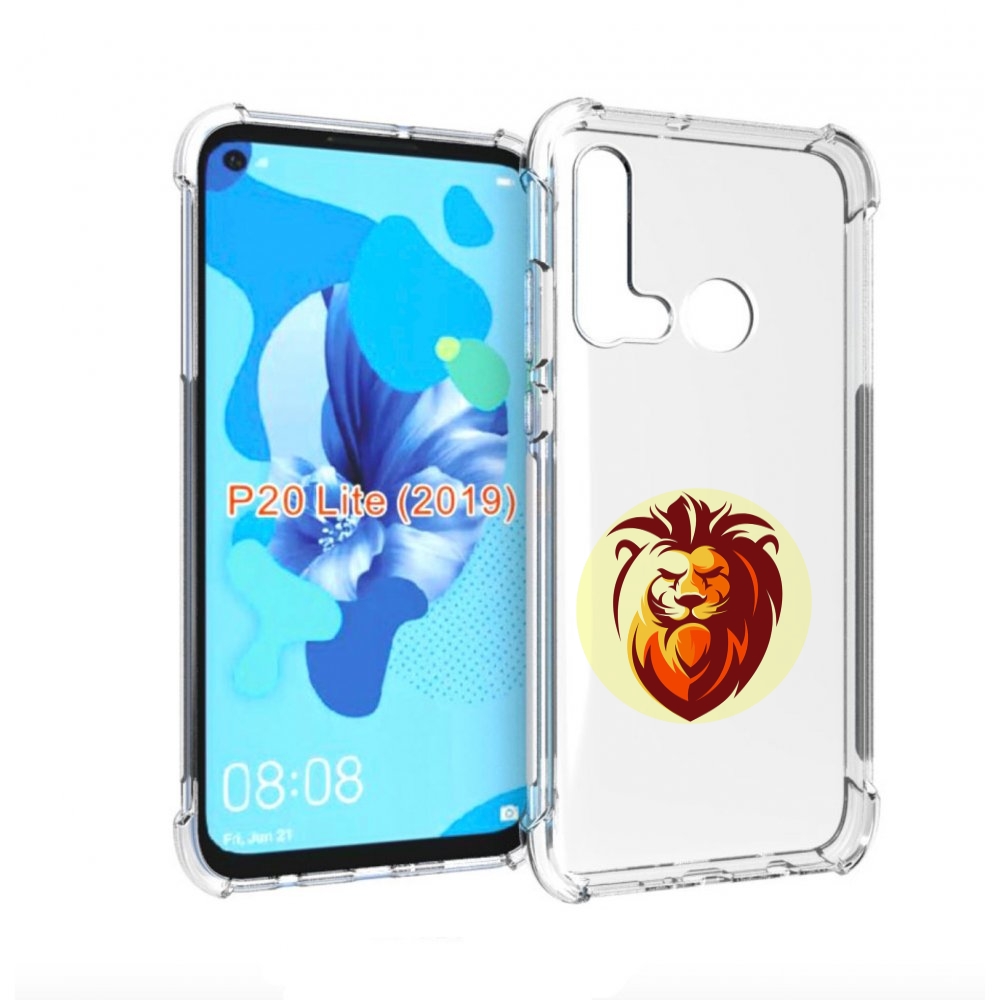 

Чехол бампер MyPads Картинка-Лев для Huawei P20 Lite (2019), Прозрачный, Tocco