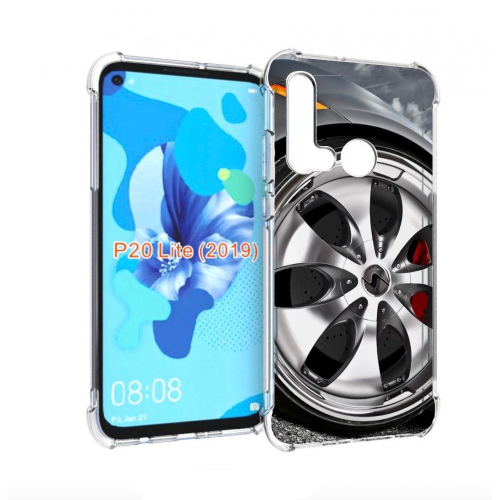 

Чехол бампер MyPads Колесо мужской для Huawei P20 Lite (2019), Прозрачный, Tocco