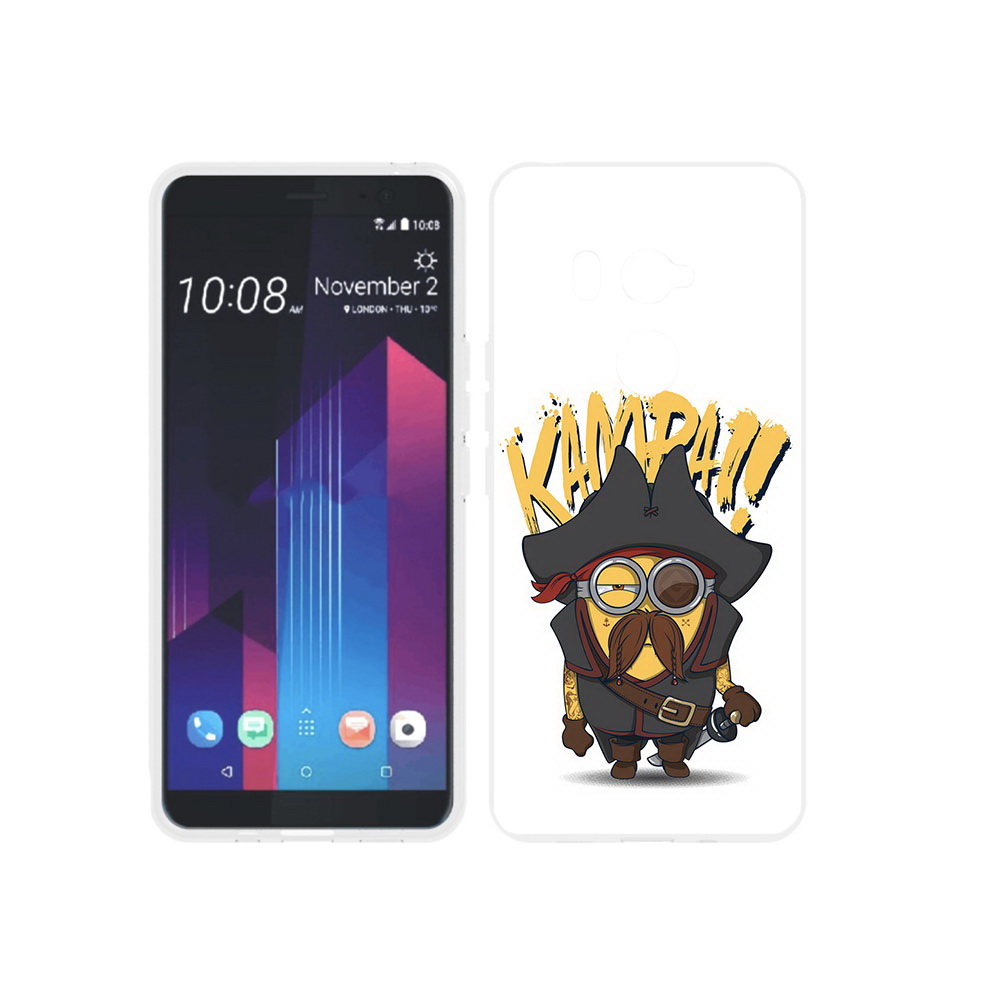 

Чехол MyPads Tocco для HTC U11 EYEs миньон пират, Прозрачный, Tocco