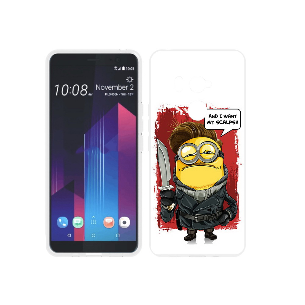

Чехол MyPads Tocco для HTC U11 EYEs миньон убийца, Прозрачный, Tocco