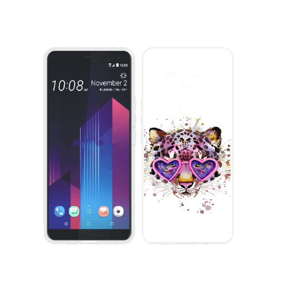 

Чехол MyPads Tocco для HTC U11 EYEs модный леопард, Прозрачный, Tocco