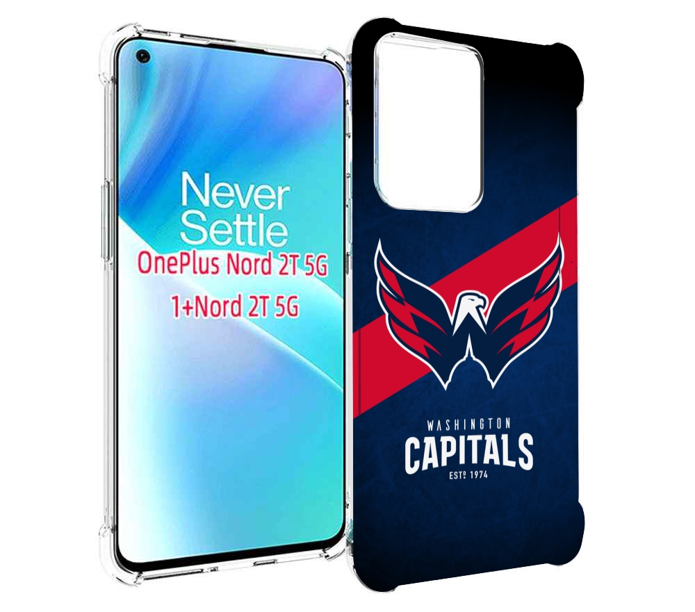 

Чехол MyPads вашингтон кепиталс для OnePlus Nord 2T, Прозрачный, Tocco