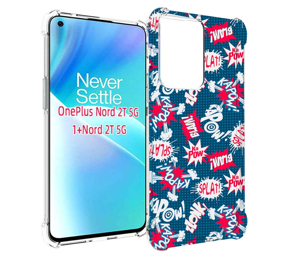 

Чехол MyPads взрывной-принт для OnePlus Nord 2T, Прозрачный, Tocco