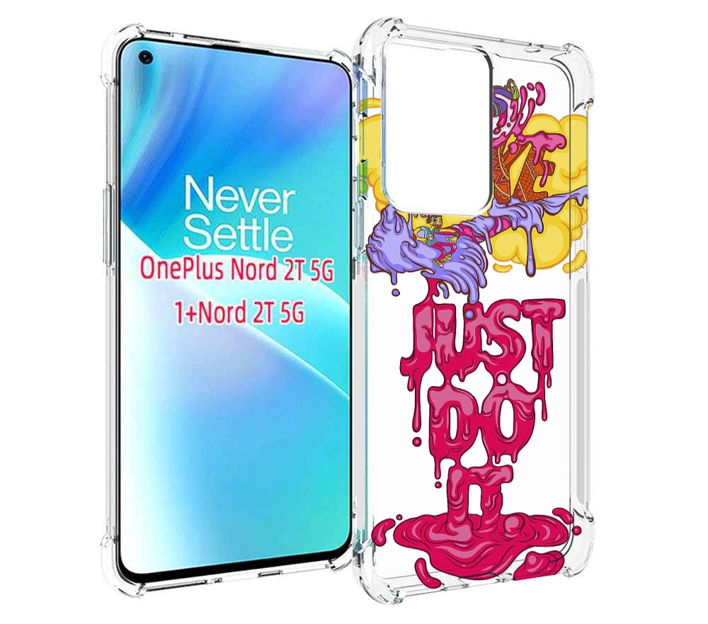 

Чехол MyPads вкусный найк для OnePlus Nord 2T, Прозрачный, Tocco