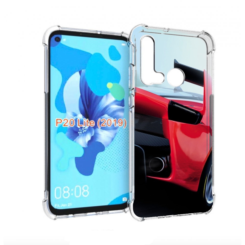 

Чехол бампер MyPads Крыло-машины мужской для Huawei P20 Lite (20, Прозрачный, Tocco