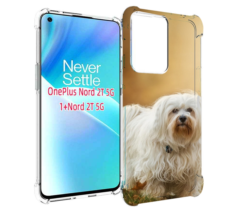 

Чехол MyPads гаванскии бишон для OnePlus Nord 2T, Прозрачный, Tocco