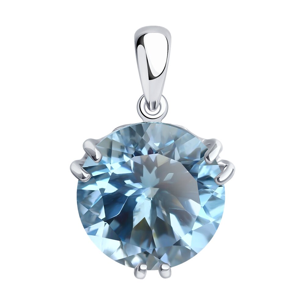

Кулон из серебра Diamant 94-330-01921-1, топаз, 94-330-01921-1
