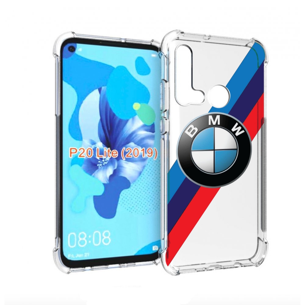 

Чехол бампер MyPads Лого-BMW мужской для Huawei P20 Lite (2019), Прозрачный, Tocco