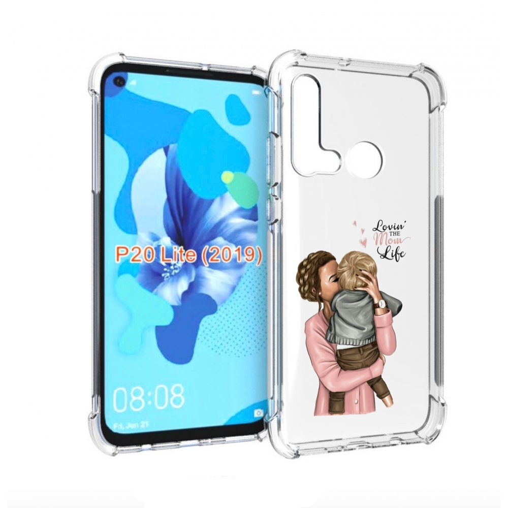 

Чехол бампер MyPads Любовь-мамы детский для Huawei P20 Lite (201, Прозрачный, Tocco