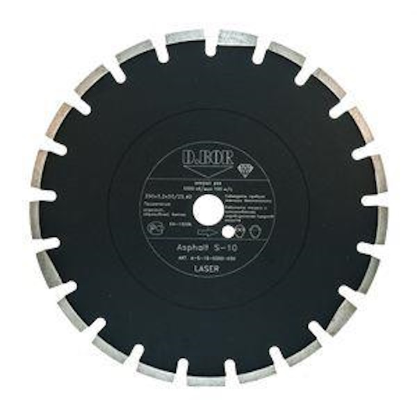 Диск алмазный D.BOR Алмазный диск Asphalt S-10, 300x3,0x30/25,4 (A-S-10-0300-030) 