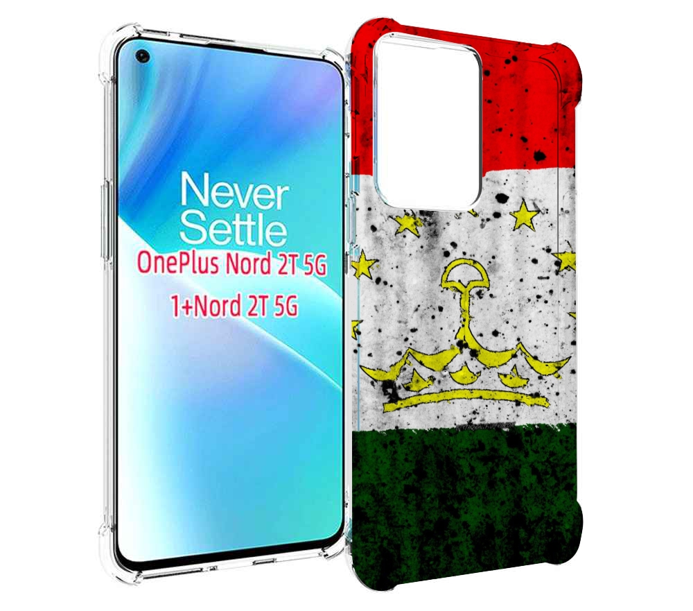 

Чехол MyPads герб флаг таджикистан для OnePlus Nord 2T, Прозрачный, Tocco