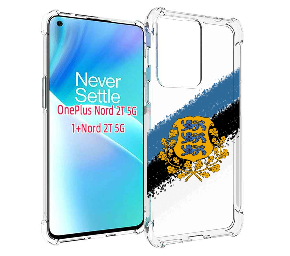 фото Чехол mypads герб флаг эстонии-2 для oneplus nord 2t
