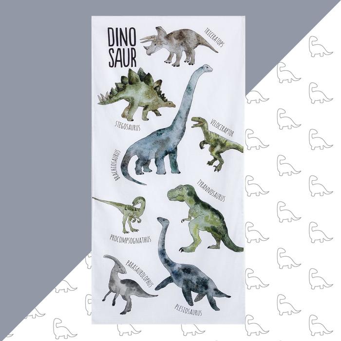 

Полотенце "Этель" Dinosaur, 70х140 см, 100% хлопок 160гр/м2