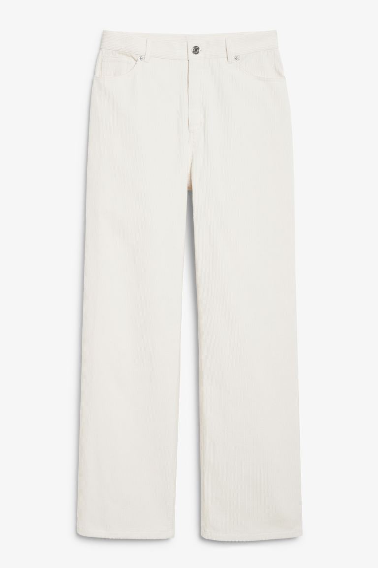

Брюки женские Monki 1038509002 белые 32 (доставка из-за рубежа), 1038509002