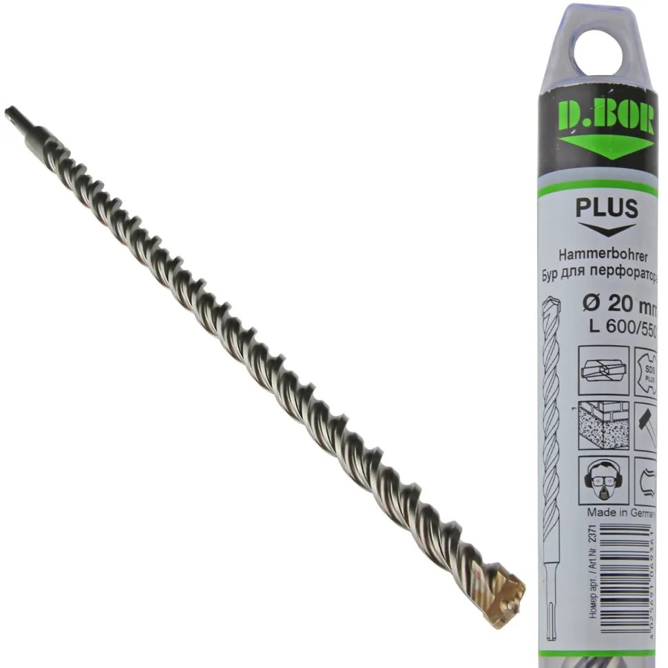 

Бур D.BOR Бур SDS-plus V PLUS 20*550/600, 2-cutting (арт. 2371) "D.BOR", Бур SDS-plus V PLUS 20*550/600, 2-cutting (арт. 2371) "D.BOR"