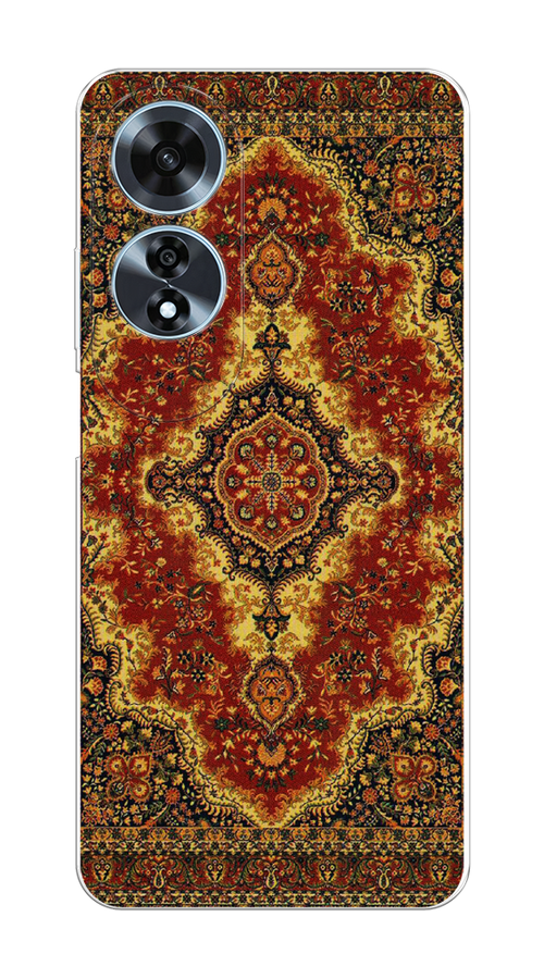 

Чехол на Oppo A60 "Ковер", Коричневый;золотистый;красный, 2516950-1