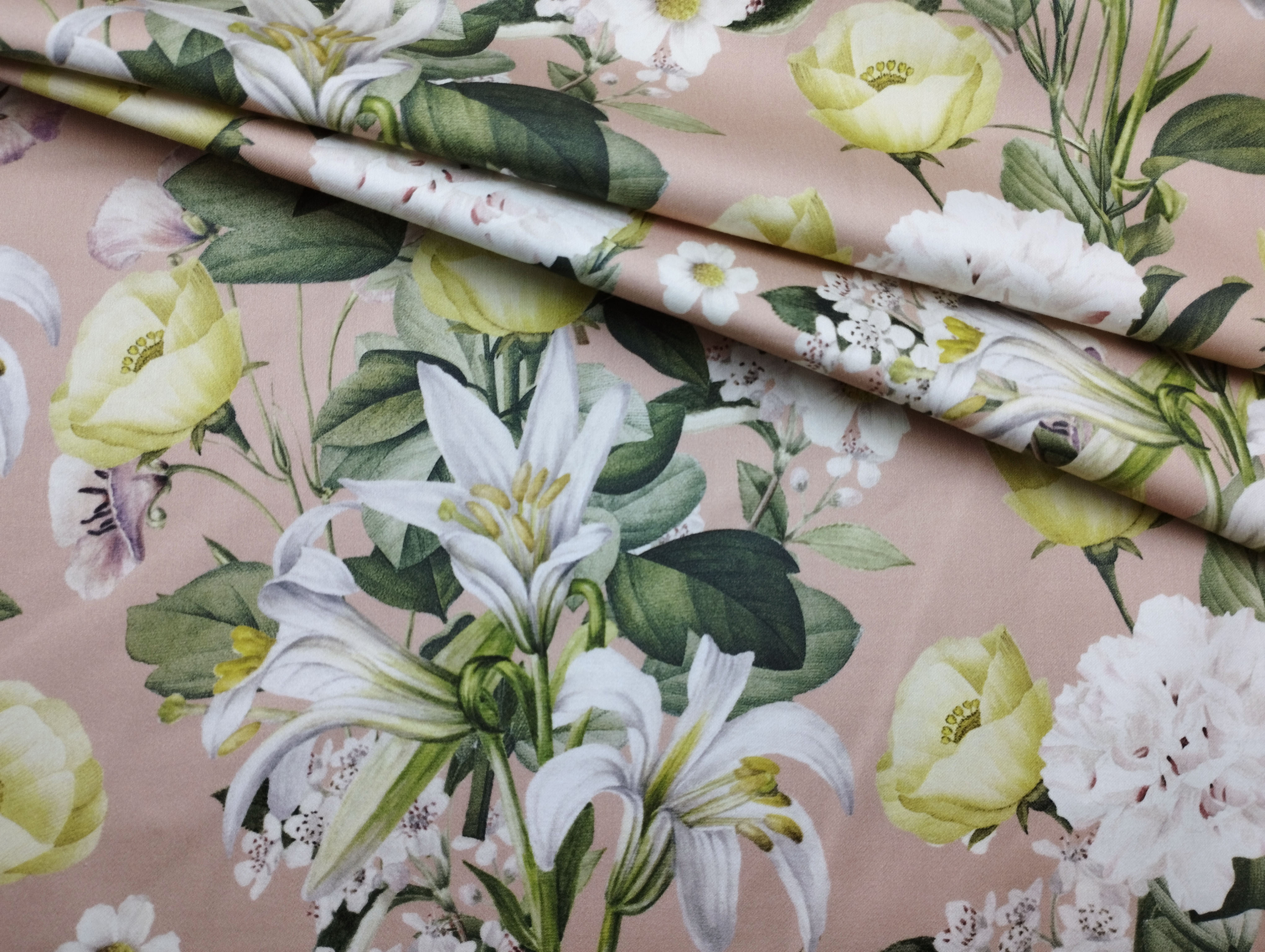 

Ткань Хлопок 13069, Розовый, Розовый