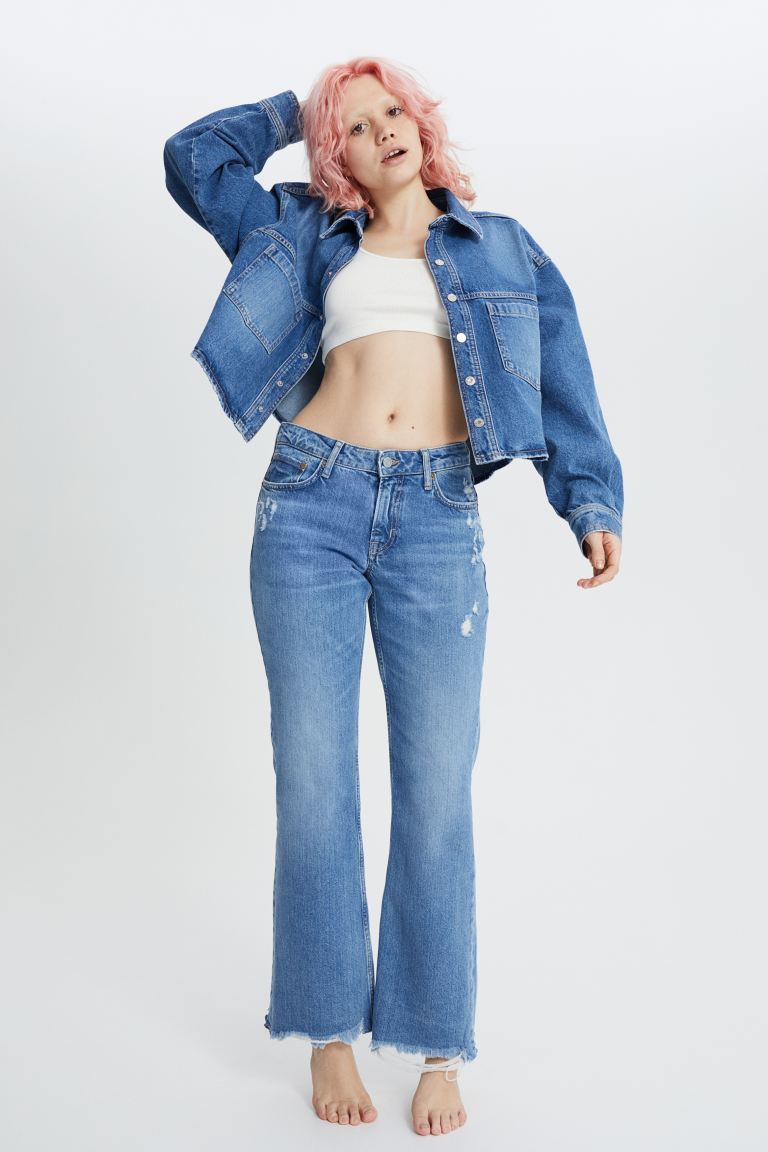 

Джинсы женские H&M 1039512002 синие 42 EU (доставка из-за рубежа), Синий, 1039512002