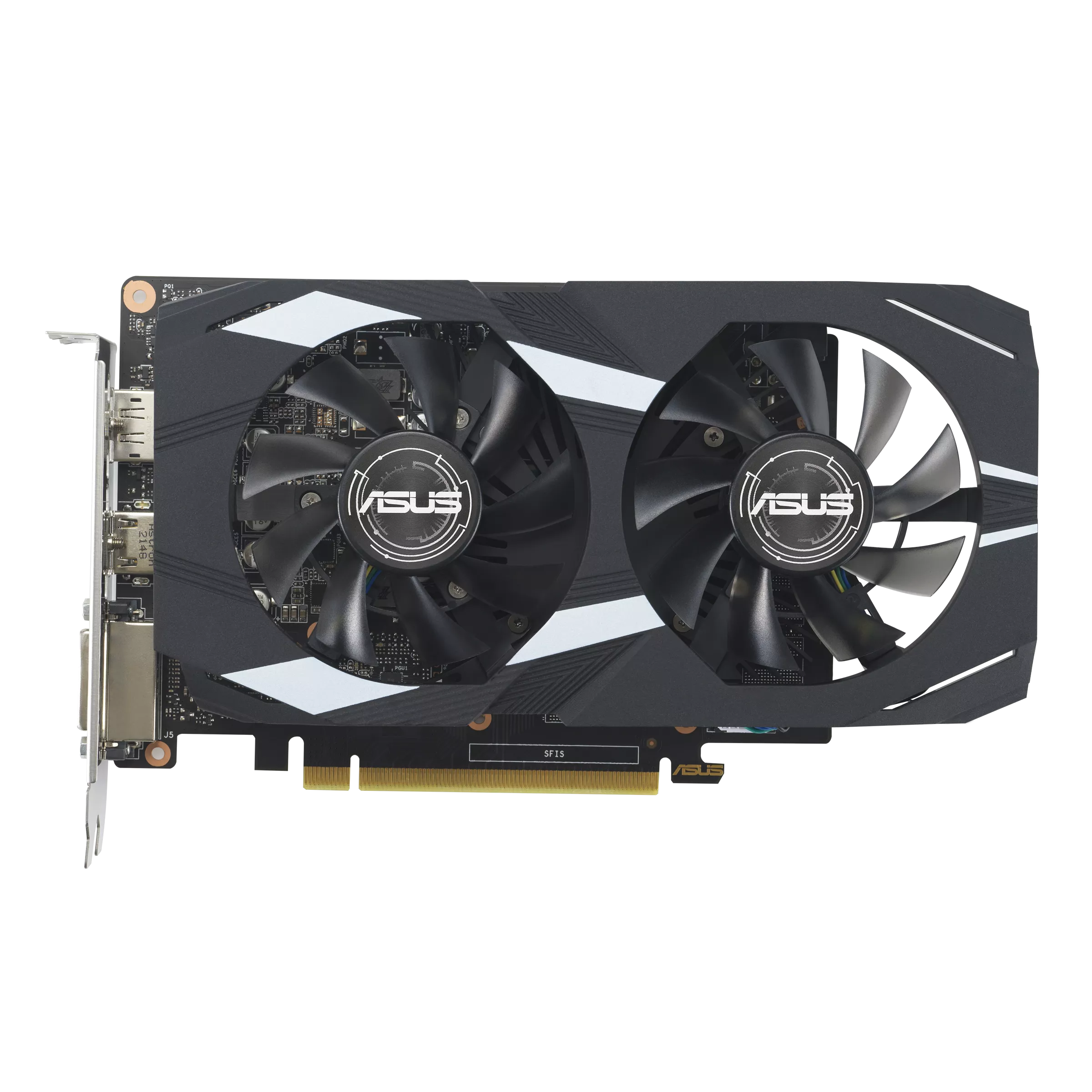 

Видеокарта ASUS NVIDIA GeForce GTX 1650 Dual EVO, Черный, GeForce GTX 1650 Dual EVO