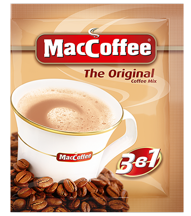 

Кофейный напиток MacCoffee Oriqinal 3 в 1 растворимый 20 г