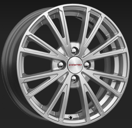 

Колесный диск K&K Меандр оригинал (КС879) (DPl) 6xR16 ET49 4*100 D54.1, Черный