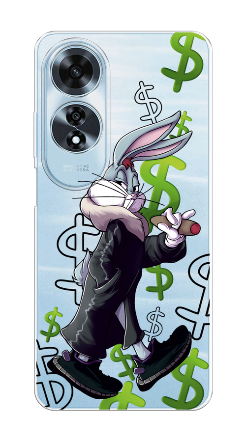 

Чехол на Oppo A60 "Rich Bugs Bunny", Зеленый;черный;голубой, 2516950-1