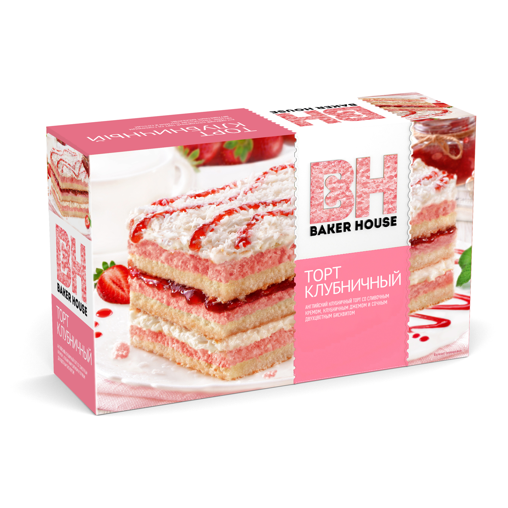 

Торт Baker House Виттория трехслойный 350 г