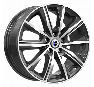

Колесный диск K&K Арнар (КС896) (BA) 7xR17 ET45 5*114.3 D67.1, Черный