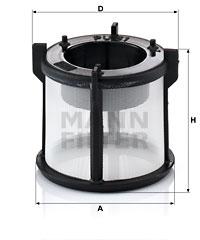 

Фильтр топливный MANN-FILTER PU51Z, PU51Z