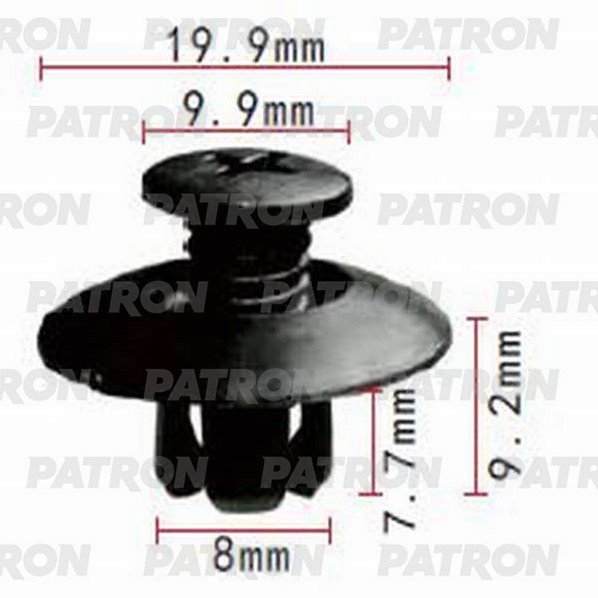 

Клипса Автомобильная PATRON P371117