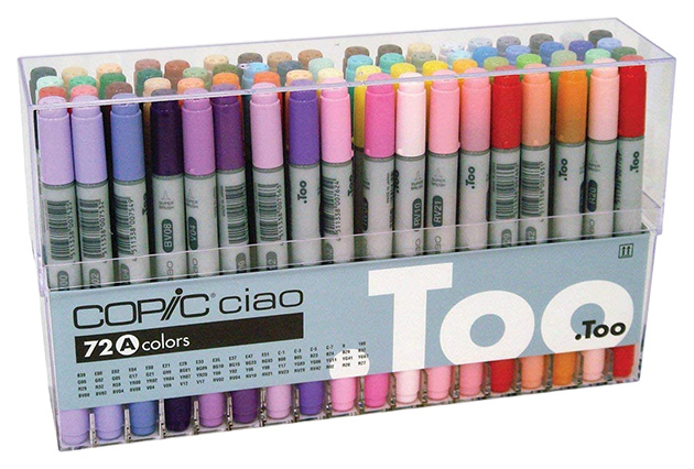 Набор маркеров Copic Ciao 22075160 Set A 72 цвета