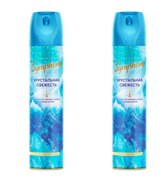 

Освежитель воздуха Symphony Premium Горный воздух, 300мл, 2 штуки, Горный воздух, 300мл, 2 штуки