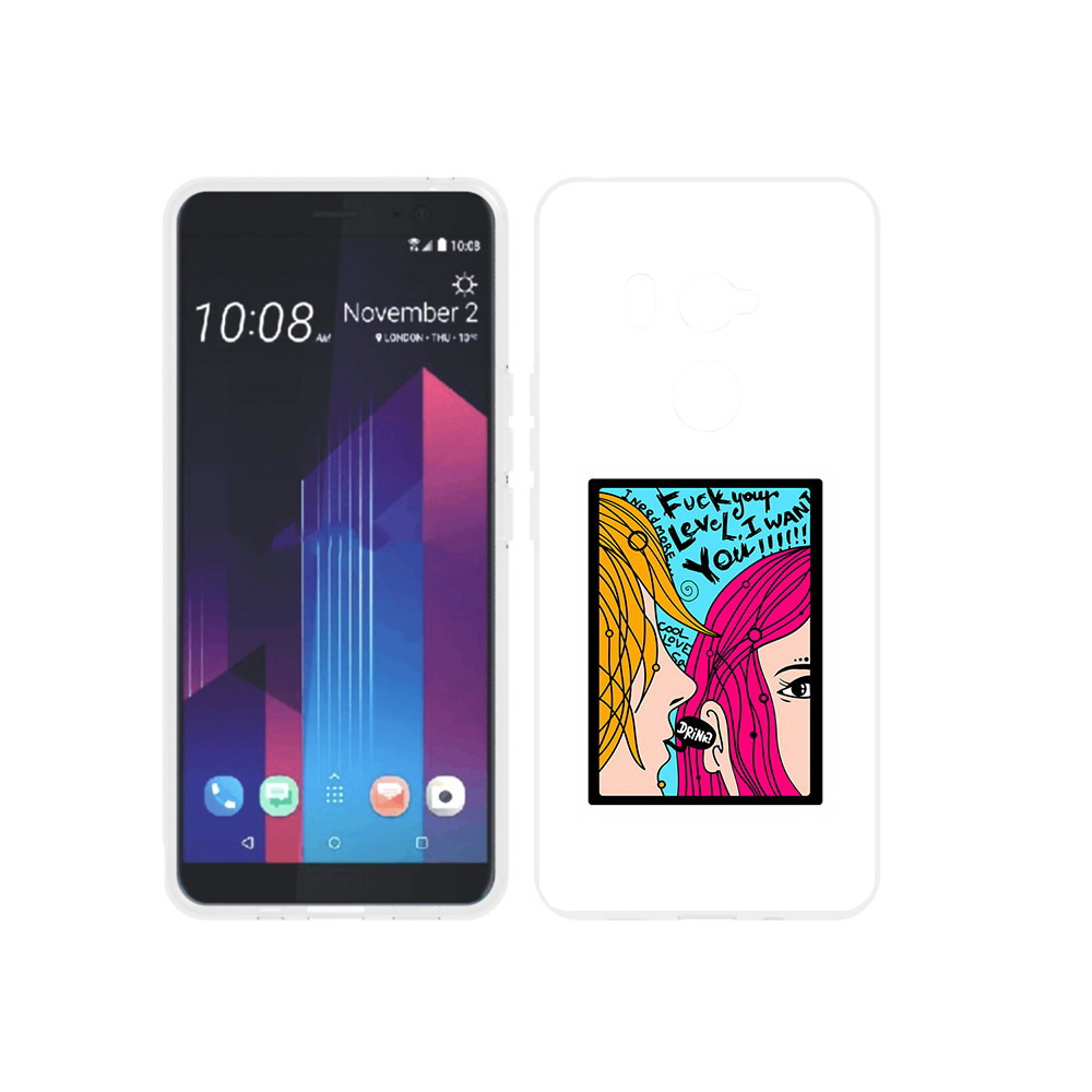 

Чехол MyPads Tocco для HTC U11 EYEs Выпьем, Прозрачный, Tocco