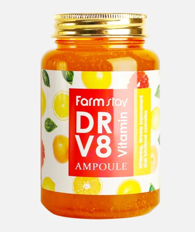 Сыворотка с витаминным комплексом FarmStay DR-V8 VITAMIN AMPOULE 250 мл