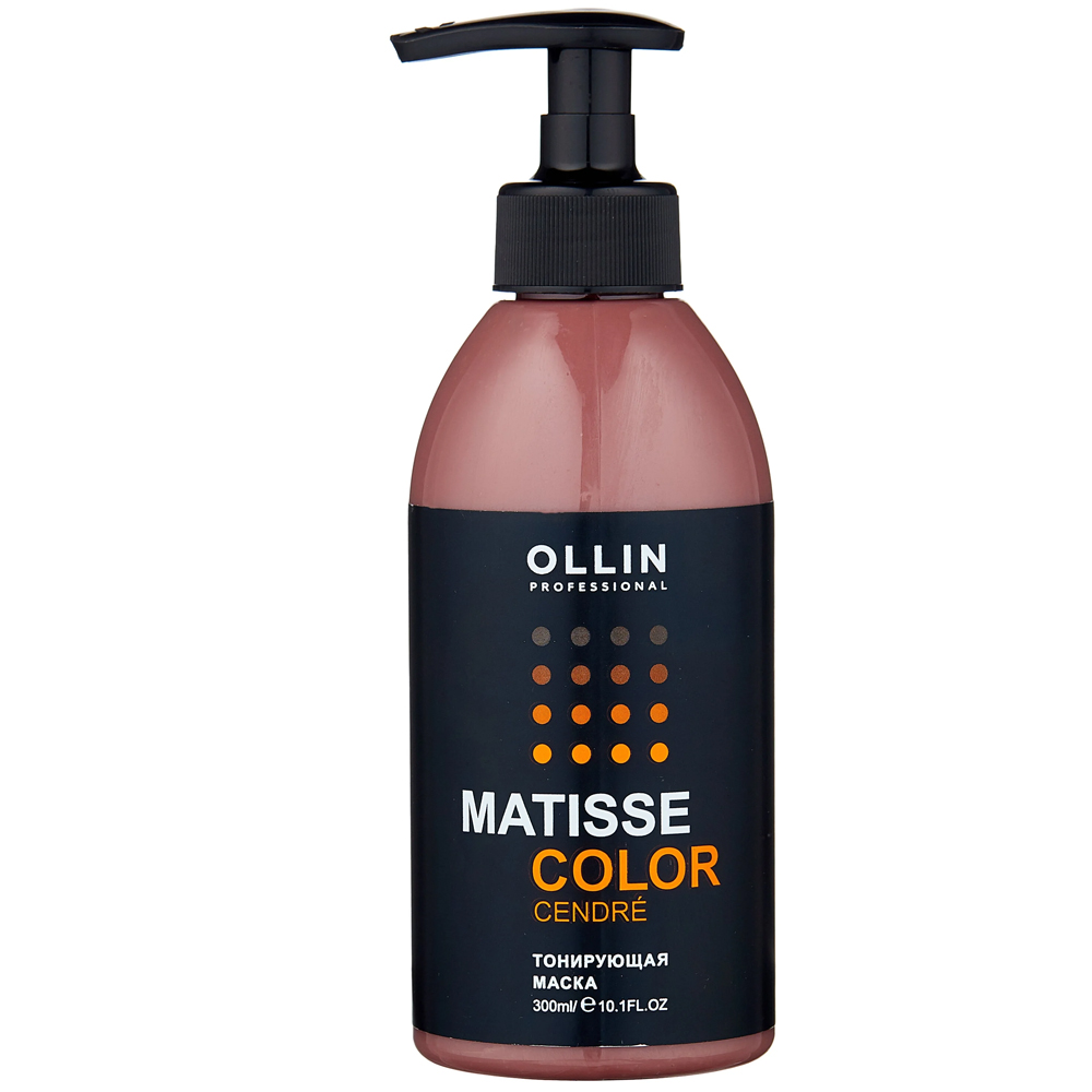 Тонирующая маска Ollin Professional Matisse Color Сандре 300 мл ollin service line deep moisturizing mask маска для глубокого увлажнения волос 500 мл